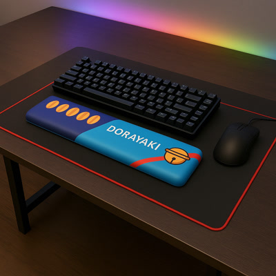 Picture of Gamezelle Gaming Keyboard Wrist Rest Dorayaki (360mm)