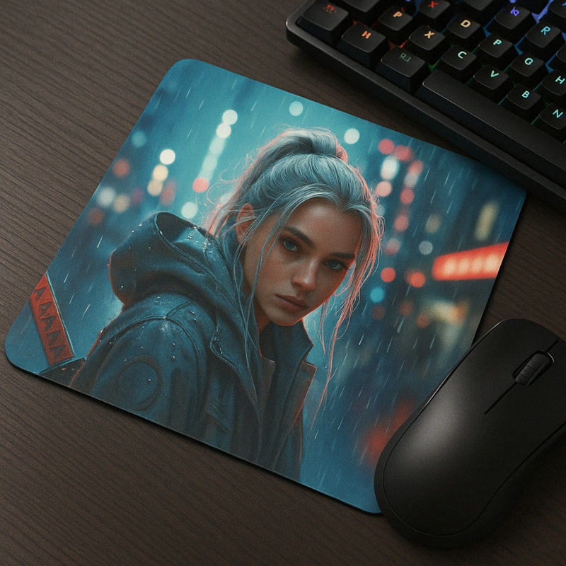 Image of Gamezelle Cyberstorm Samurai Large Gaming Mouse Pad (450x400mm)